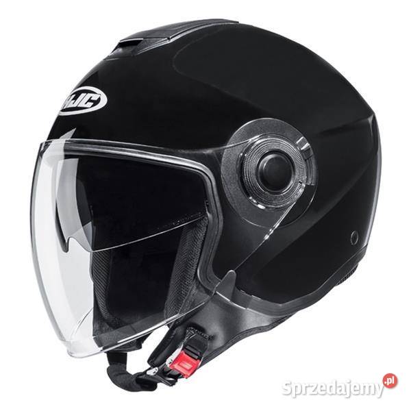Otwarty kask jet skuter HJC i40 Blenda Czarny Trzciel