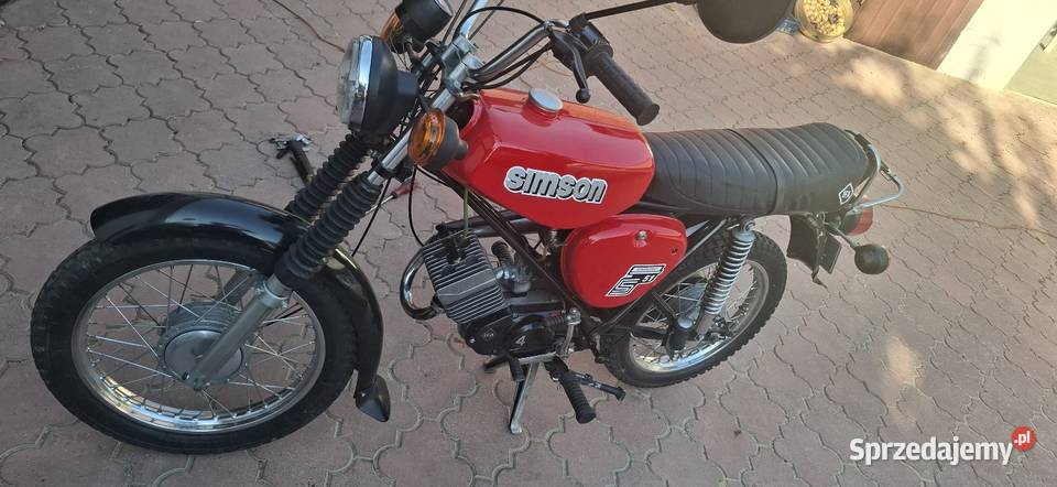 Simson enduro s511 elektronik 1990r benzyna Goraj