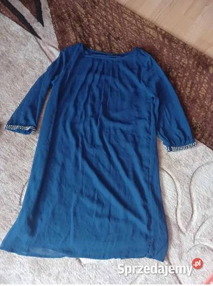 NOWA Granatowa sukienka damska podlaskie Hajnówka