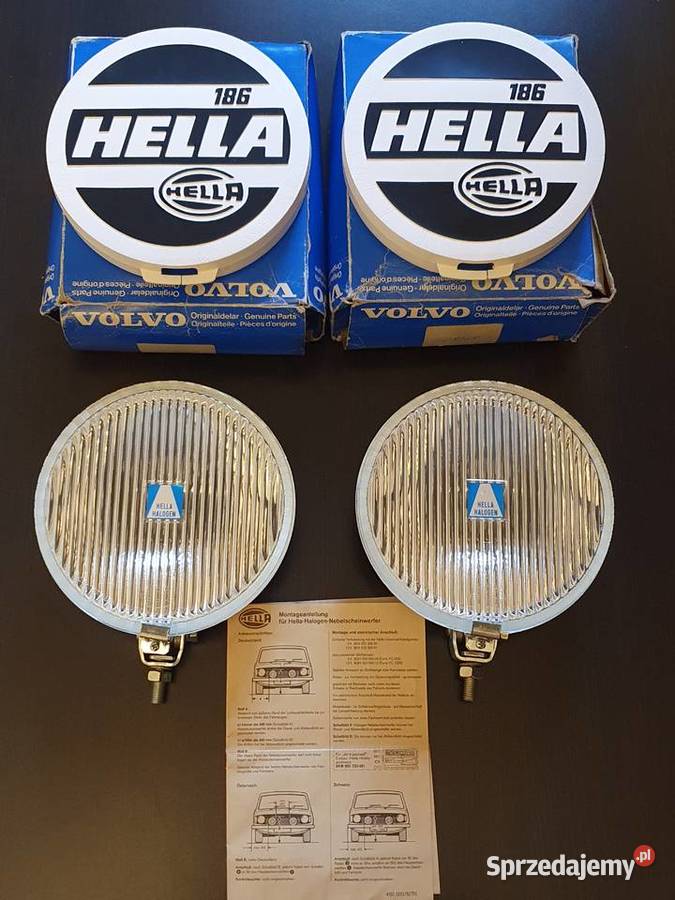 Halogeny HELLA chrom 180 mm Brwinów