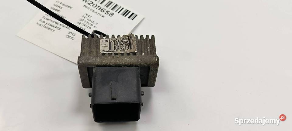 PRZEKAZNIK RENAULT MASTER III 110678071R kujawsko-pomorskie