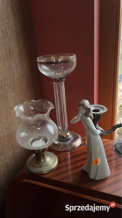 Świecznik plater sygnowany Na 1 świecę pomorskie sprzedam