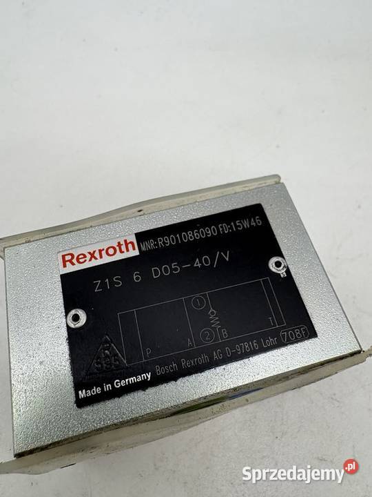 Rexroth Z1S 6 D0540V R901086090 Zawór zwrotny Warszawa