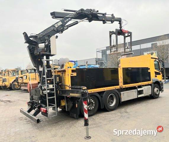 Mercedes Antos skrzyniowy z dzwigiem Warszawa