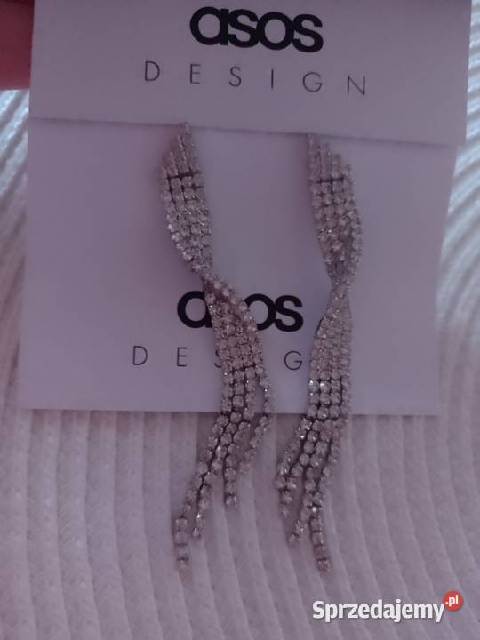 ASOS Długie Asymetryczne Kolczyki bogato Dodatki małopolskie Kraków