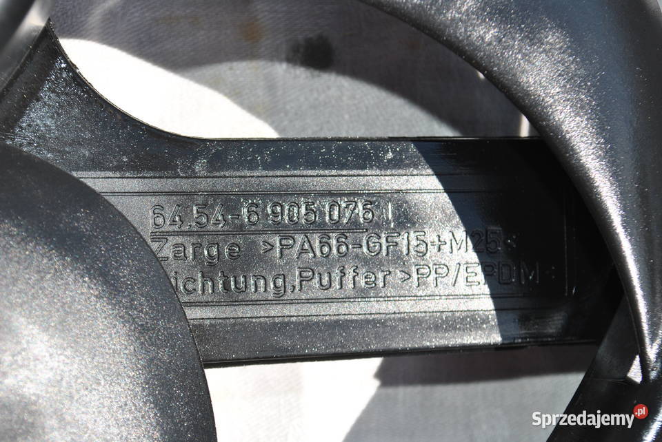 Wentylator skraplacza klimatyzacji BMW E46 Poręba