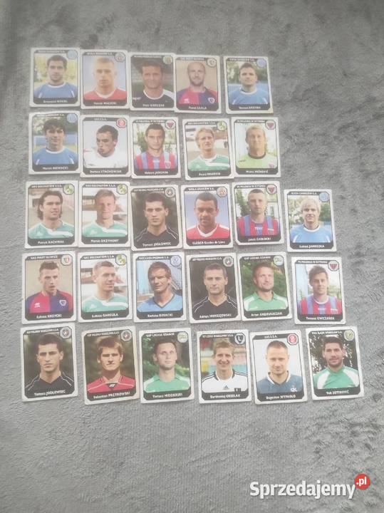 naklejki piłkarskie Ekstraklasa 20082009 panini Żagań