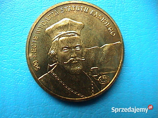 Moneta 2 500 Lecie Wydania Statutu Łaskiego sprzedam