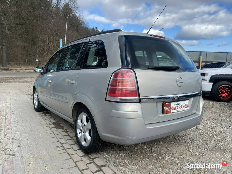 Opel Zafira 19 cdti 101 7 os Klima nowe tarcze 101KM Gdańsk sprzedam