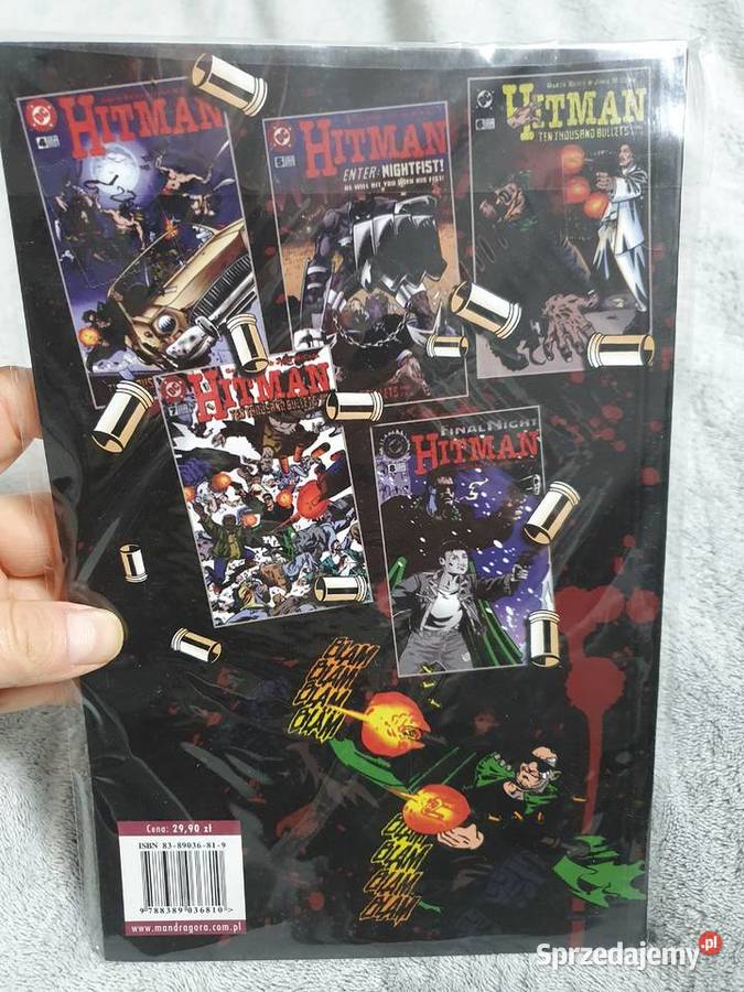 Hitman 10 000 Pestek Mandragora Komiksy Kultura i Rozrywka Gdynia sprzedam