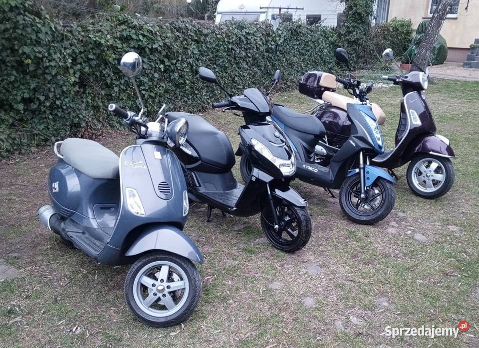Kymco Agiliti 50 Naked 4T 25r Kisbee Vespa Wideo Opatówek