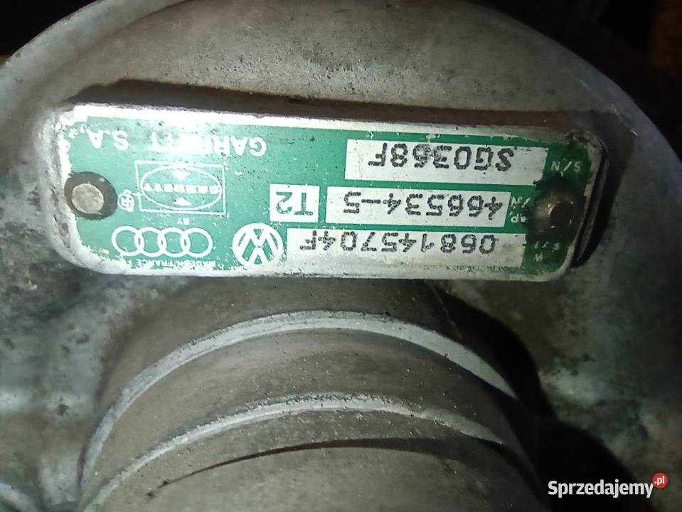 Turbosprężarka Volkswagen Garrett 16TD Zawiercie