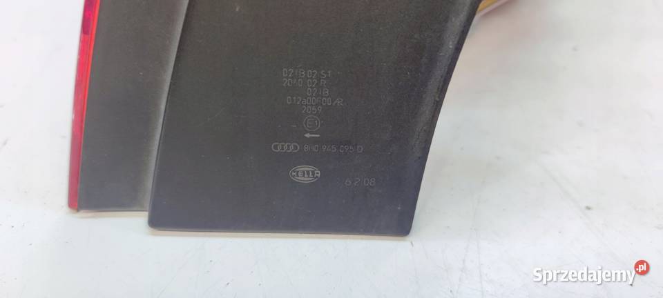 LAMPA LEWY TYŁ AUDI A4 B7 CABRIO 8H0945095D Przystajń