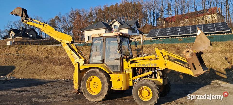 Koparko ładowarka KOMATSU WB93R 4x4 Krokodyl Chełmiec