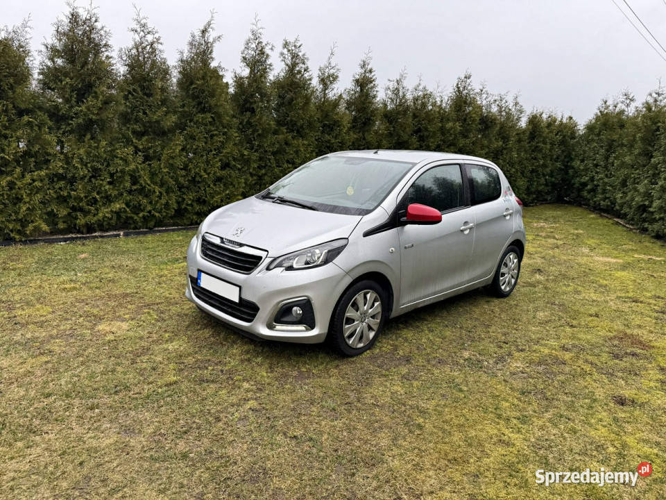 Peugeot 108 12 PureTech 82 5D Klima 87000 FV nieuszkodzony 108 Samochody osobowe sprzedam