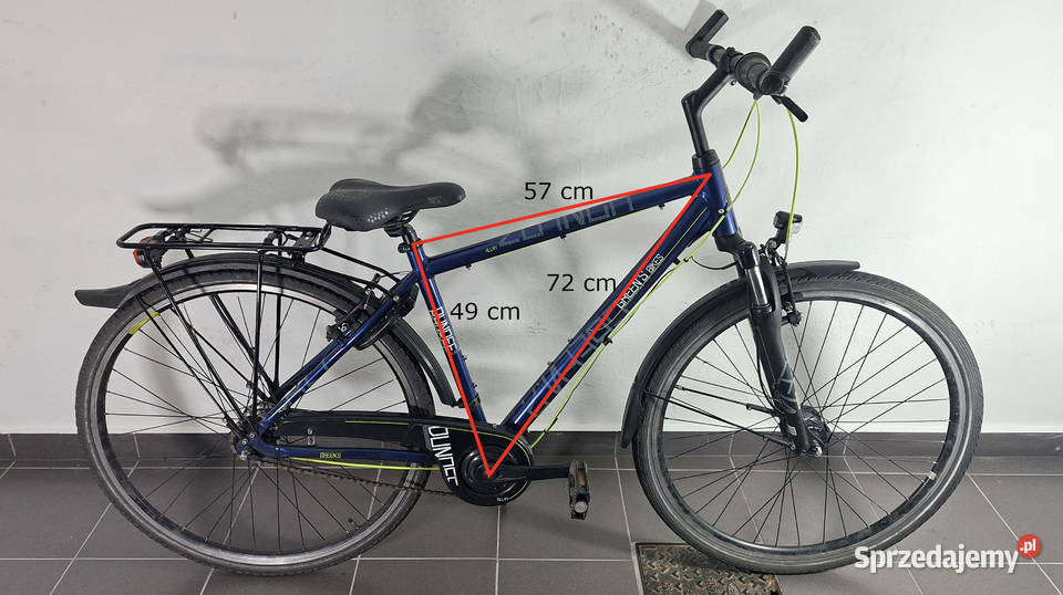 Rower miejski do miasta aluminiowy alu koła 28 Lublin