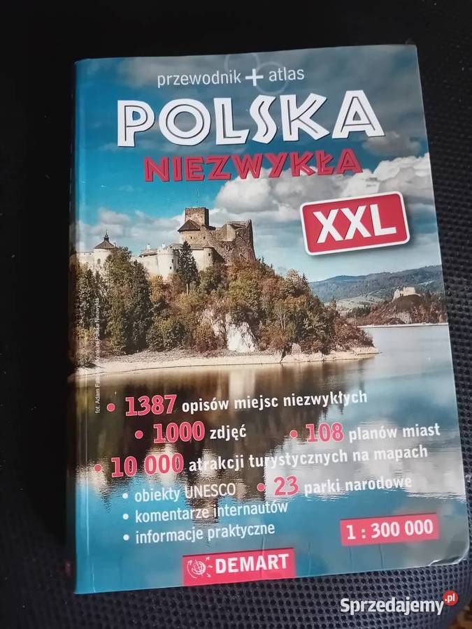 Polska niezwykłą XXL przewodnik Atlas Gniewino