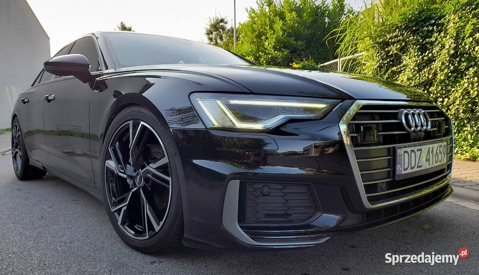 Audi A6 C8 40 TDI 204 Sedan 2xSline Matrix Led dolnośląskie Wrocław sprzedam