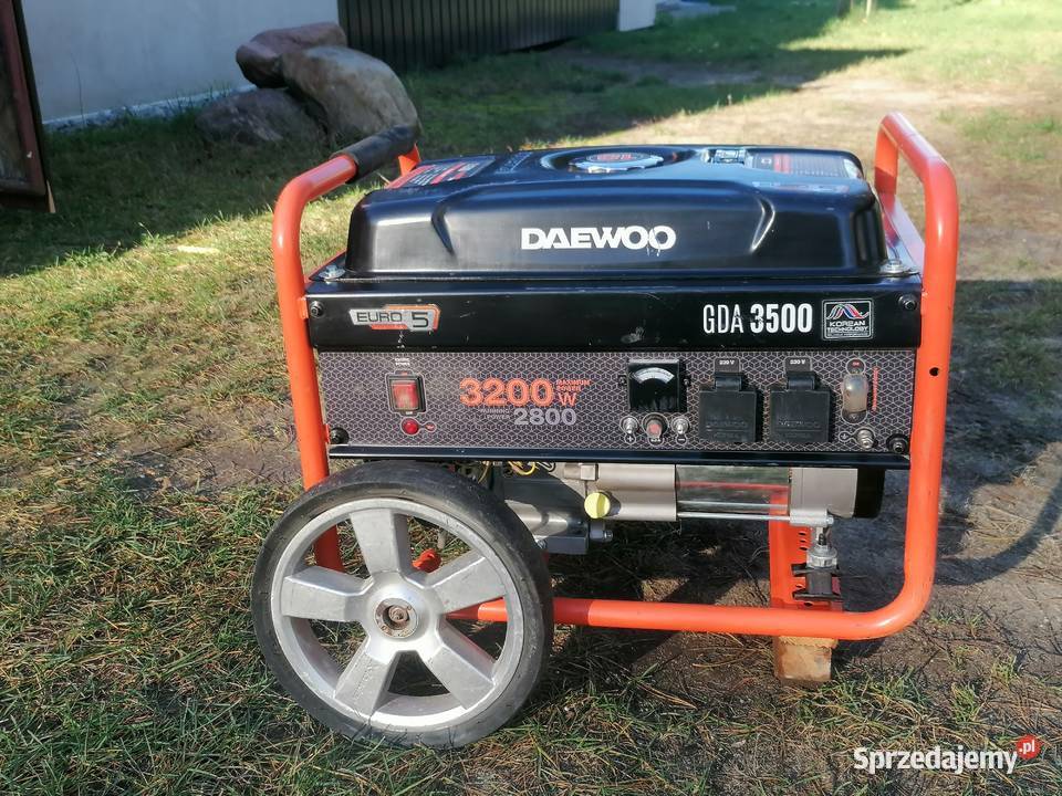 Agregat prądotwórczy DAEWOO Mochy sprzedam