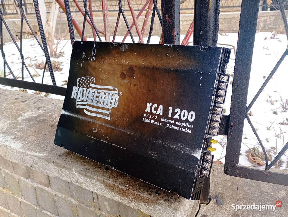 Wzmacniacz samochodowy 4 kanałowy Raveland Niegowonice