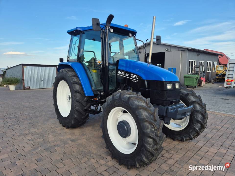 Ciagnik rolniczy Holland TS 100 turbo Rolnictwo Chełmiec