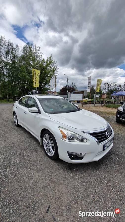 Nissan Altima 2014 35 V6 Benzyna 200 poduszka powietrzna Altima Motoryzacja Częstochowa