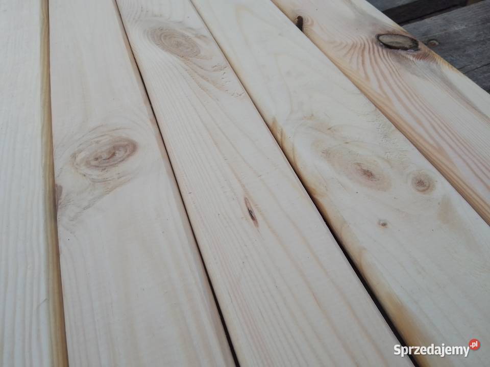 Sosnowe deski heblowane 90x7x2 Drewno konstrukcyjne Warszawa