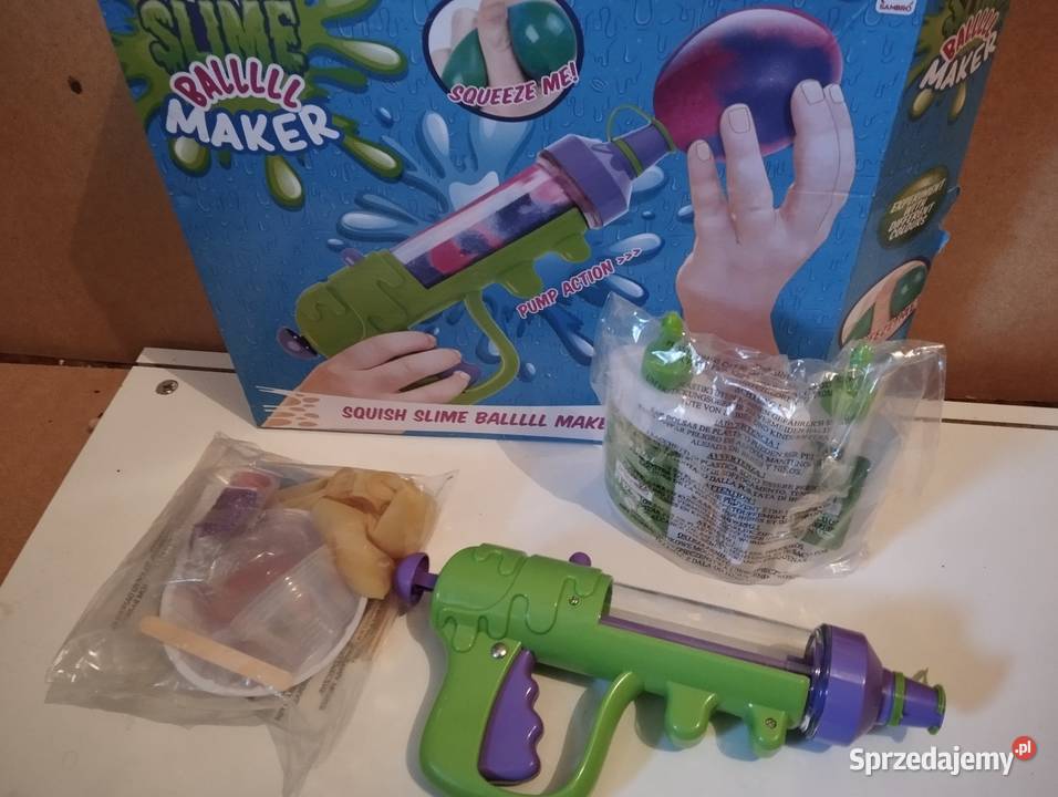 Pistolet do samodzielnego robienia slime dolnośląskie Bogatynia