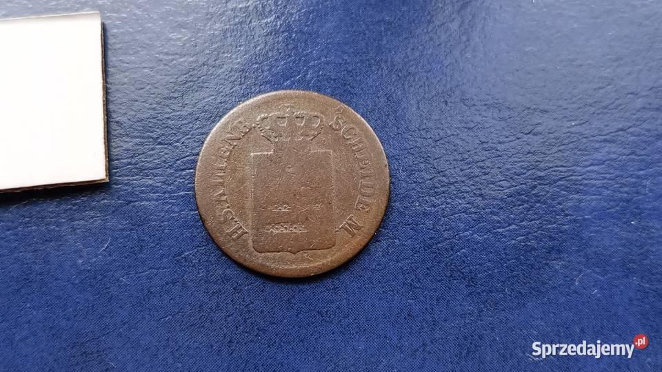 Stare monety 2 fenig 1841 Niemcy Lesko