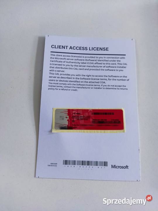 Windows Serwer 2022 RDS 50 USR Poznań