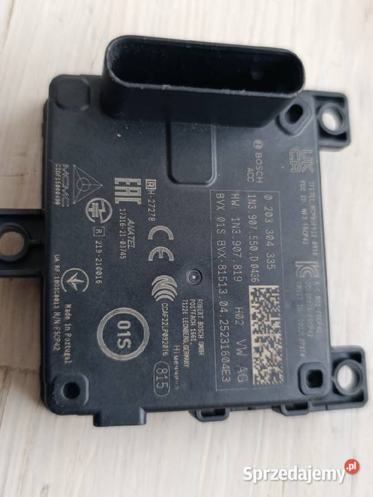 RADAR DISTRONIK ACC VOLKSWAGEN AUDI SEAT SKODA osobowe sprzedam