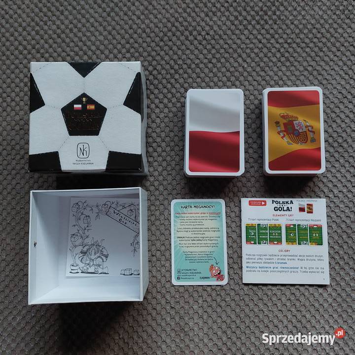 gra karciana Polska gola Polska Hiszpania Papier Kraków
