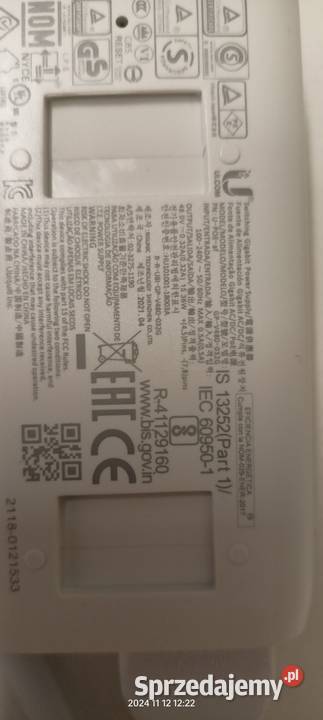 Zasilacz Ubiquiti UPOEaf U POE af Warszawa