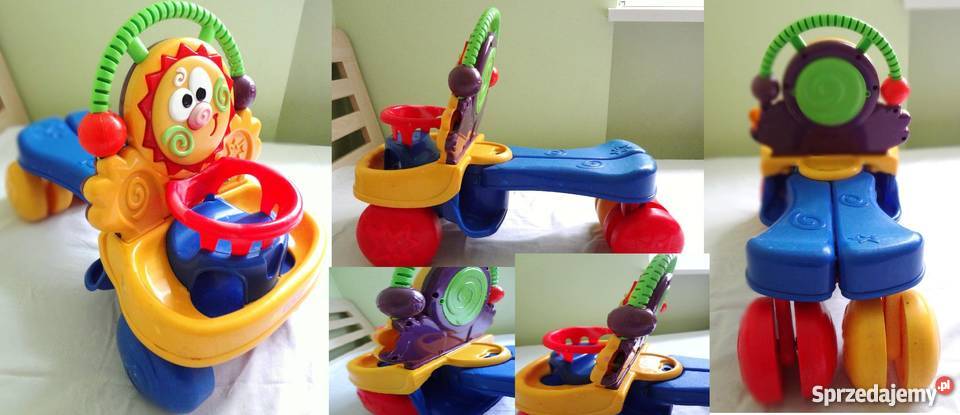 FISHER stoliczek edukacyjny mata jeździk pchacz Fisher Price Bydgoszcz