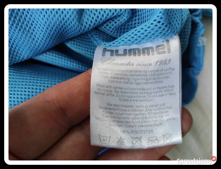 Hummel niebieska kurtka dziecięca 128 cienka Płock
