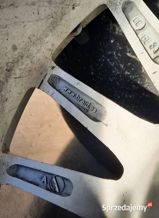 Felgi Braid 16 5x108 Ford Volvo kjs drift rally