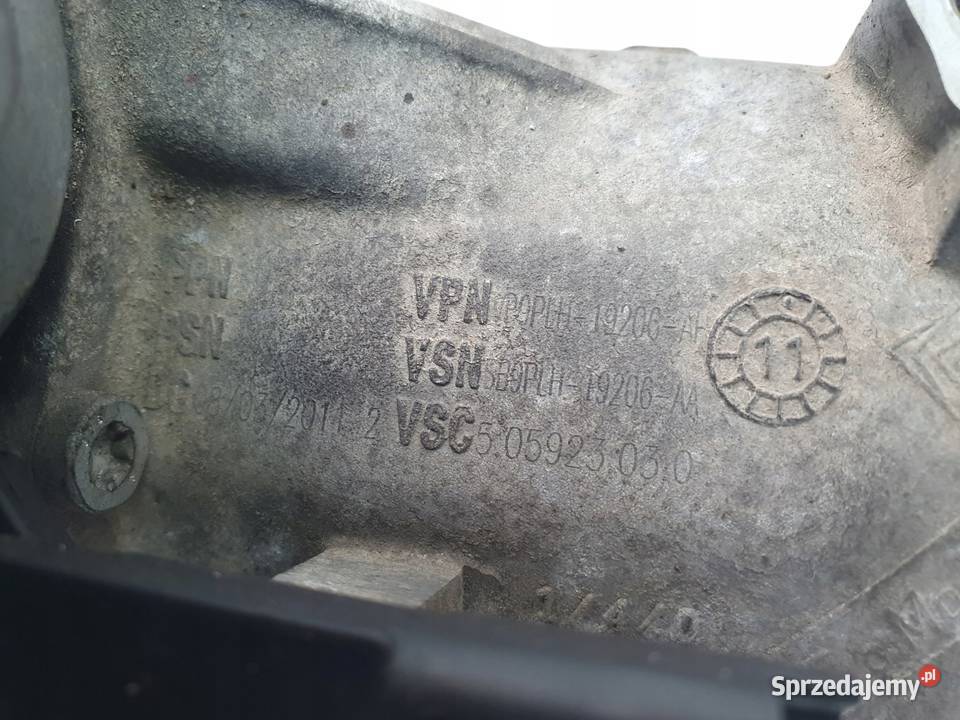 CHŁODNICA SPALIN Z ZAWOREM EGR Ford Focus III 16