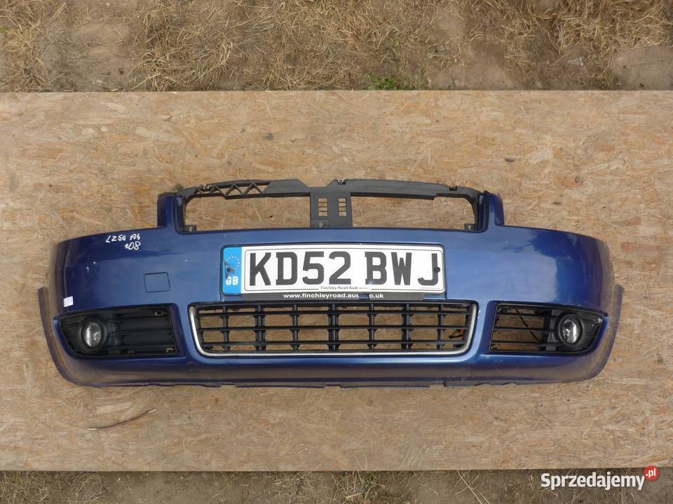 ZDERZAK PRZEDNI PRZÓD LZ5G AUDI A4 B6 CABRIO 02 osobowe Pasy przednie i tylne sprzedam