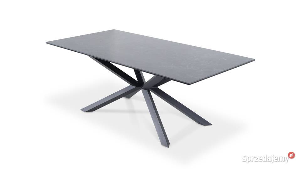 Stół Spiek kwarcowy 200x100 LINATTE CARINI Nero Katowice