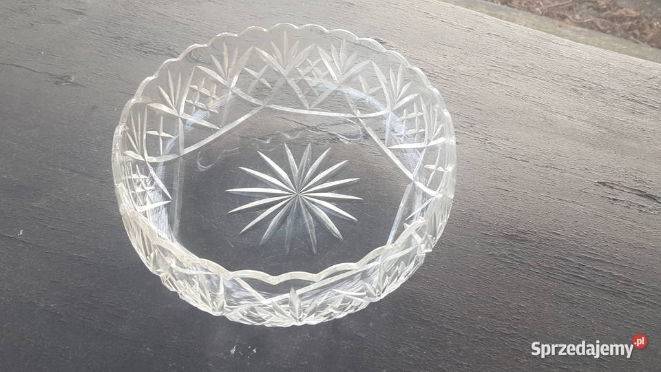 Stara szklana miska szkło do żardiniery Myszków sprzedam