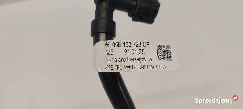 VW TAYRON PRZEWÓD PALIWA 05E133723CE dolnośląskie sprzedam