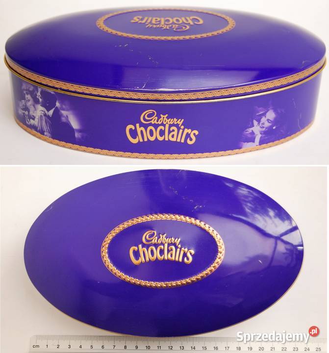Stara puszka na cukierki Cadbury Choclairs Lublin