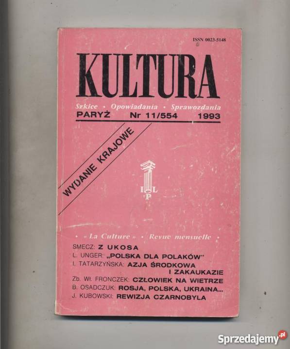 Kultura 11554 1993 Szczecin sprzedam