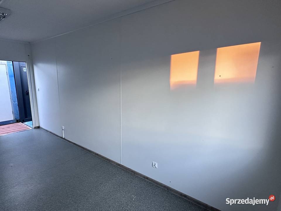 KONTENER BIUROWY SZATNIA BUDOWA KLIMATYZACJA Wrocław