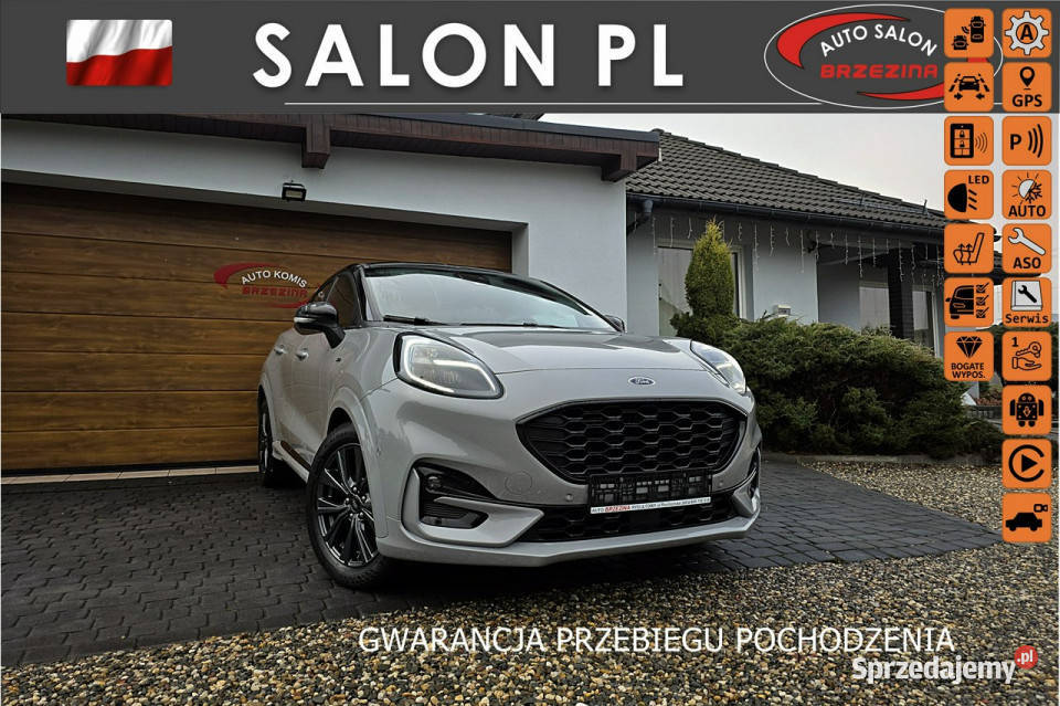 Ford Puma serwis ASO irej 2022 automat hak II autoalarm Rydułtowy