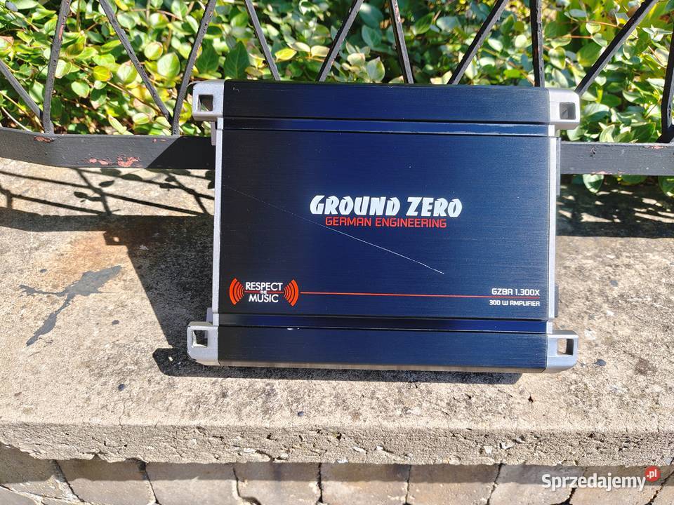 Wzmacniacz samochodowy 1 kanałowy monoblok Ilość kanałów 1 Car audio Niegowonice