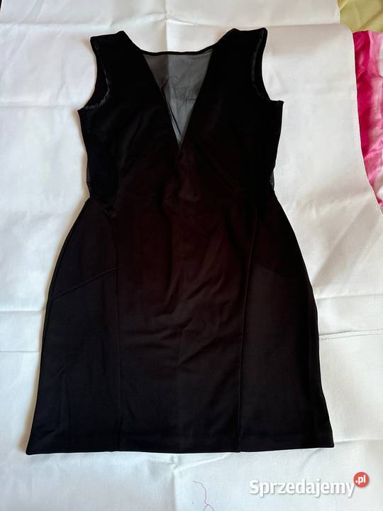 Sukienka czarna Elegancka S