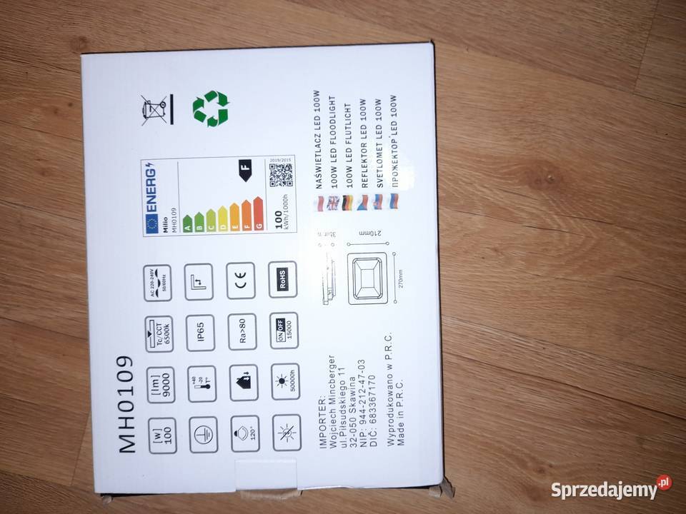 Naświetlacz Led 50 w Pozostałe Obrowo