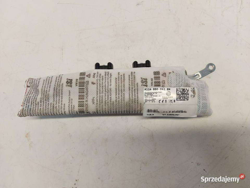 VW ID4 11A 2024r SUV 5D PODUSZKA FOTELA LEWY