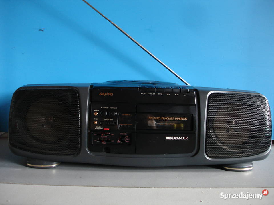 Radiomagnetofon z CD SANYO MCDZ16L Zielona Góra